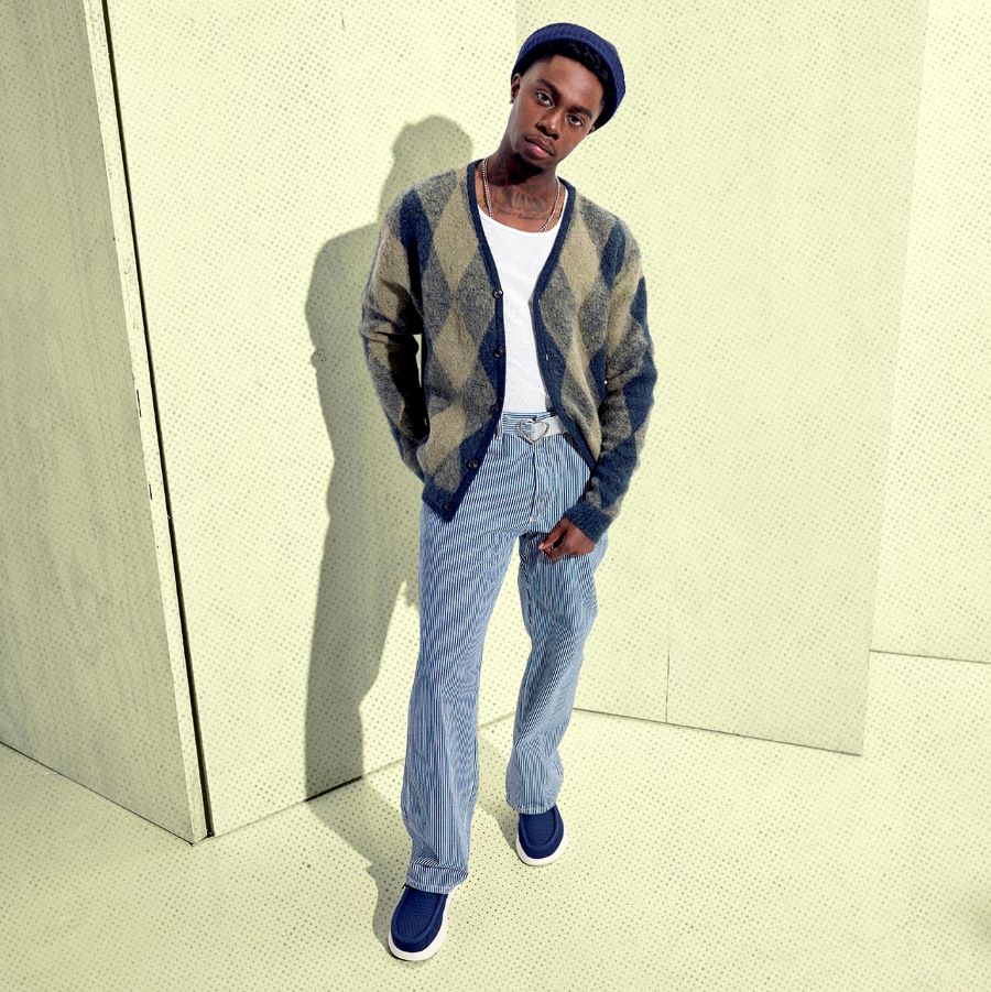 Wally Comf Woven ÿ Navy Blazer/Multi - Image 2