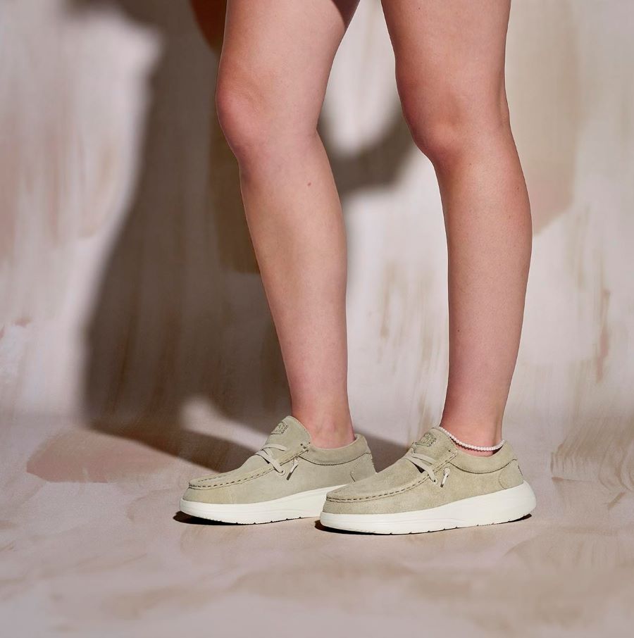 Wendy Comf Suede ÿ Stone Grey/Silver Birch - Image 2