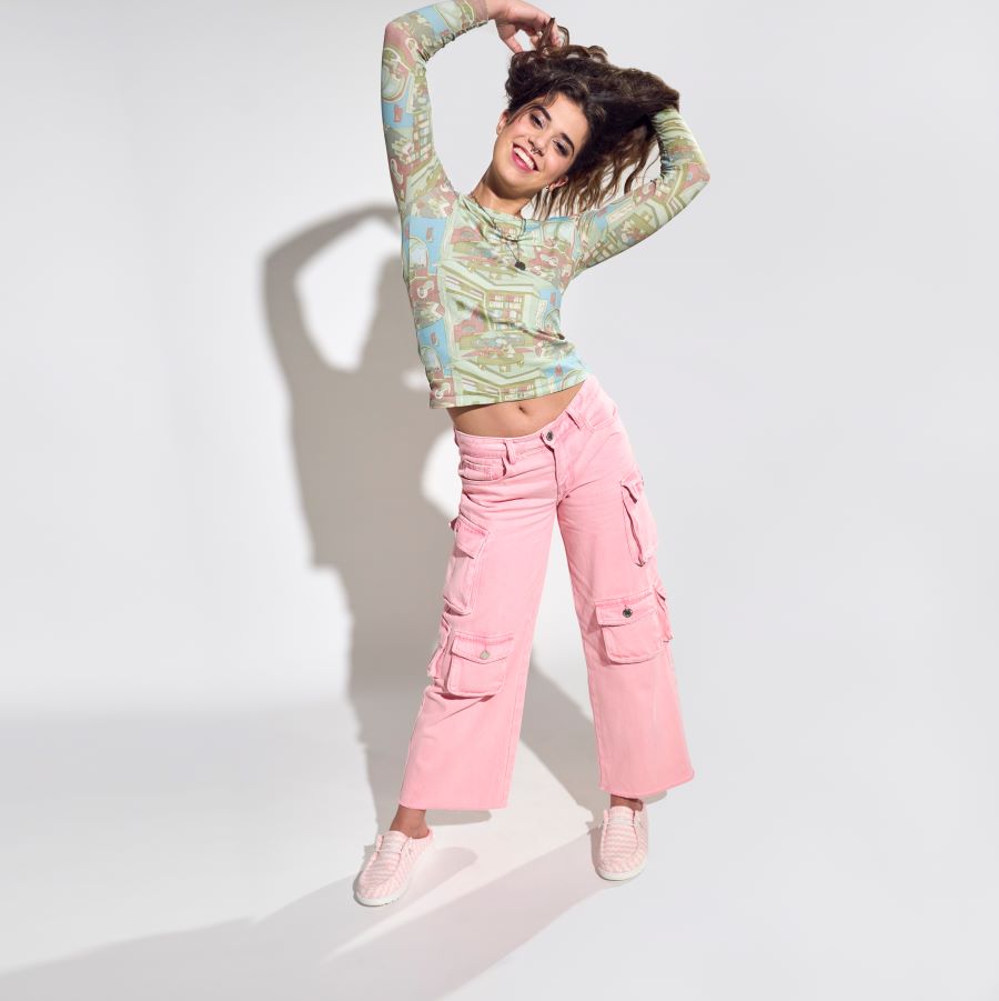 Wendy Slip Terry Stripe ÿ Stripe Pink/White - Image 2