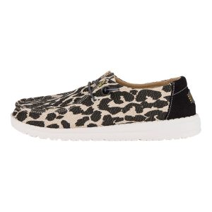 Wendy Leopard Sparkle Wide ÿ Leopard Tan